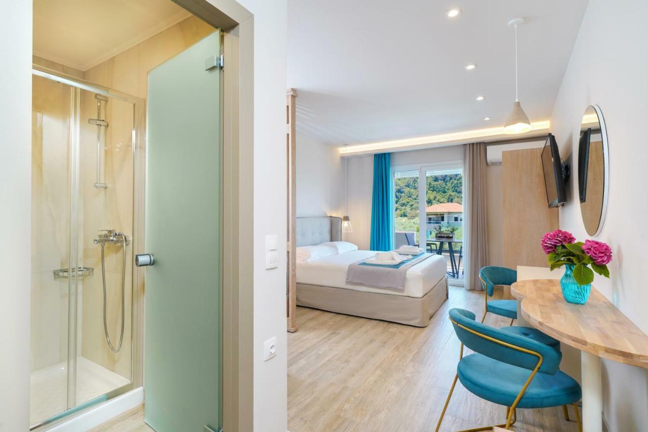 Iliomagic Luxury Suites Thassos Bagian luar foto
